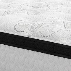 Chime 12 Inch Hybrid 2-Piece Mattress Package