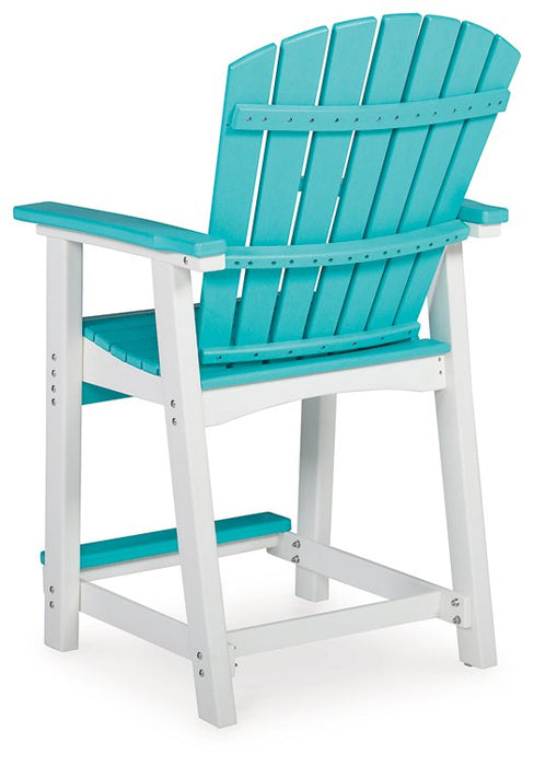 Eisely Outdoor Counter Height Bar Stool