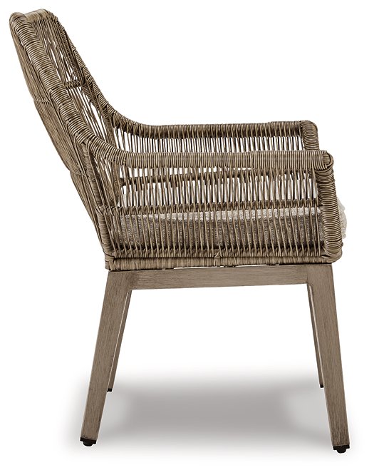 Beach Front Arm Chair with Cushion