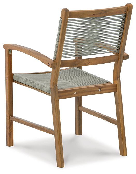 Janiyah Outdoor Dining Arm Chair